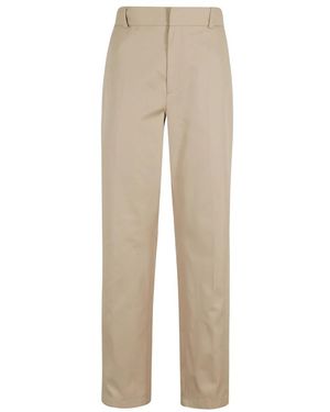 Filippa K Broeken ,Katoen Cotton Tailored Broeken - Naturel