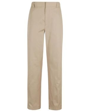 Filippa K Straight Trousers - Natural