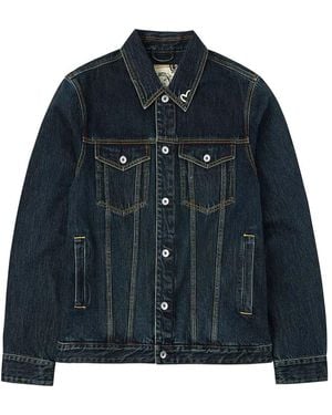 Evisu Denim Jackets - Blue