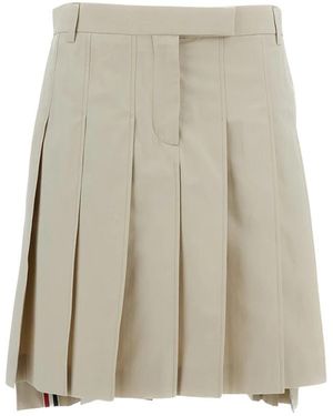Thom Browne Short Skirts - Natural