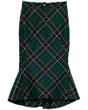 McQueen Midi Skirts - Green