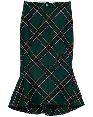McQueen Midi Skirts - Green