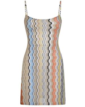 Missoni Knitted Dresses - Multicolour