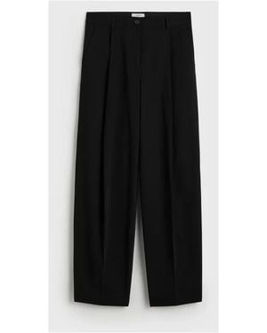 TOTEME Wide Trousers - Negro