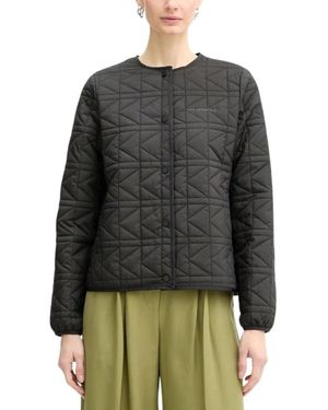 KARL LAGERFELD Jassen ,Zwart ,Polyester K Quilt Jacket