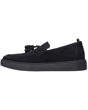 Rossi Suede Moccasins - Blau