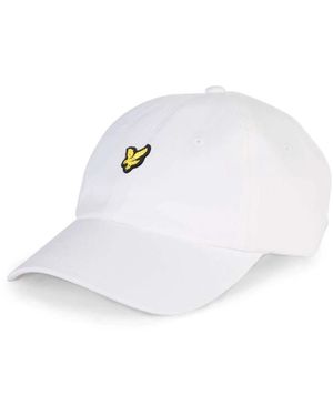 Lyle & Scott Accessoires ,Wit ,Katoen Baseballpet