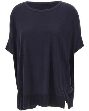 Elena Miro Round-Neck Knitwear - Azul