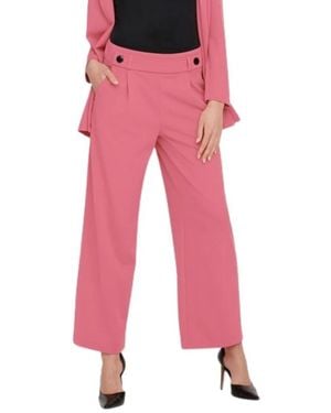 Jacqueline De Yong Wide Trousers - Rouge