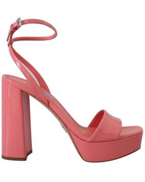 Prada High Heel Sandals - Pink