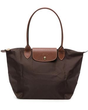 Longchamp Le Pliage Original M Tote - Bruin