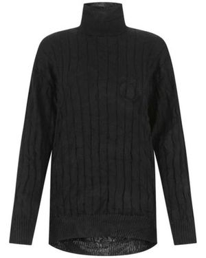 Balenciaga Turtlenecks - Negro