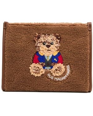 Rue Madam Clutches - Brown