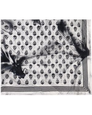 McQueen Pocket Scarves - Metálico
