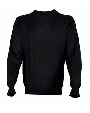 Altea Round-Neck Strickwaren - Schwarz