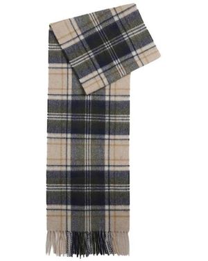 Barbour Accessoires ,Wol New Check Tartan Sjaal - Grijs
