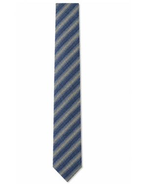 Missoni Seidenkrawatte - Blau