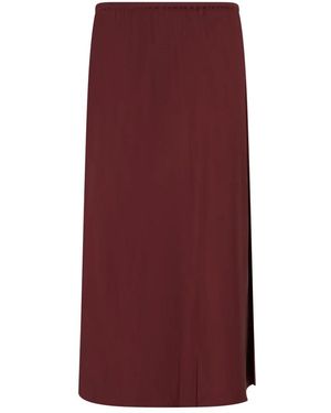 Vince Rokken ,Rood ,Satijn Matte Satin Slip Skirt - Paars