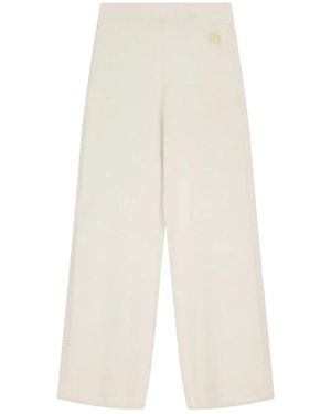 ARMANI EXCHANGE Wide Trousers - Blanco