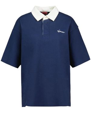 KENZO Varsity Relax Polo - Blauw