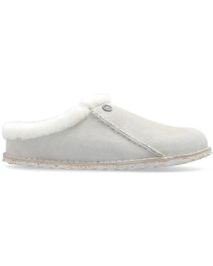 Birkenstock Zermatt Premium Hausschuhe - Weiß