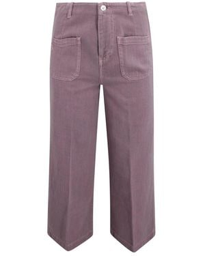 Nine:inthe:morning Cropped Jeans - Purple