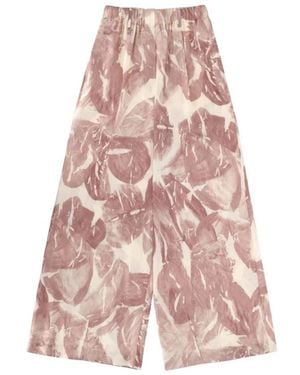Alysi Hose Mit Gummizug - Pink