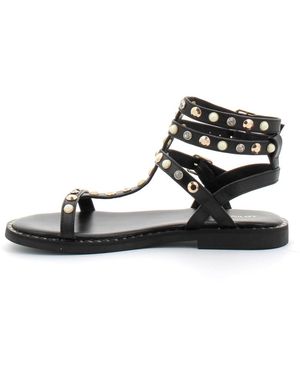 Les Tropeziennes Flat Sandals - Noir
