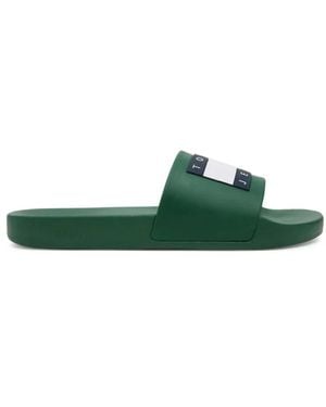 Tommy Hilfiger Sliders - Verde