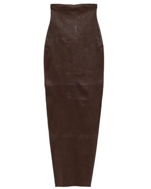 Rick Owens Rokken ,Grijs ,Maxi Rok - Bruin