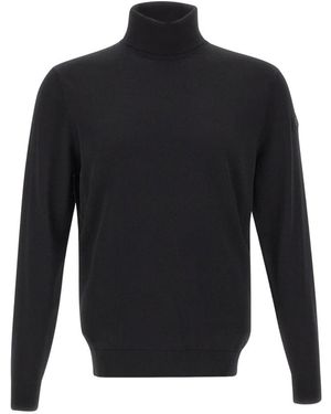 Rrd Truien & Vesten ,Zwart ,Maxell Turtleneck Knit - Blauw