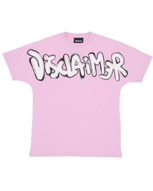 DISCLAIMER T-Shirts - Pink