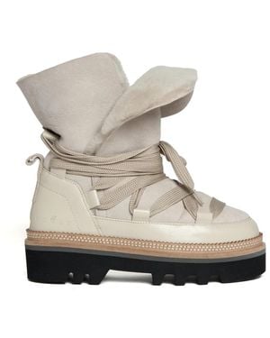 Hogan Winter Boots - Natural