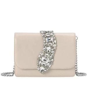 Alma En Pena. Cross Body Bags - Natural