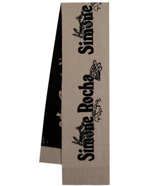 Simone Rocha Winter Scarves - Bruin