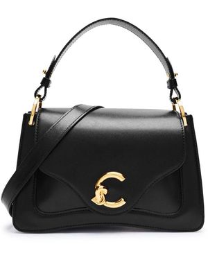 Coccinelle C-Me Kalbsleder Handtasche - Schwarz
