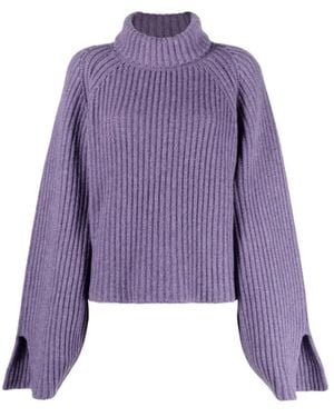 KHAITE Turtlenecks - Morado