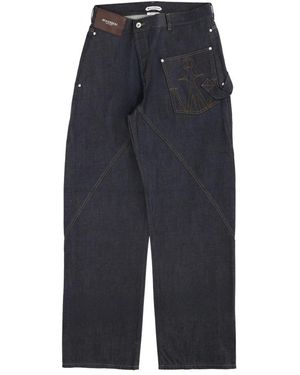 JW Anderson Loose-Fit Jeans - Blue