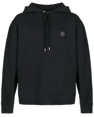 Maison Kitsuné Hoodies - Black