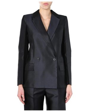Givenchy Doppelreihige, Strukturierte Jacke - Schwarz