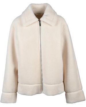 Pennyblack Faux Fur & Shearling Jackets - Neutro