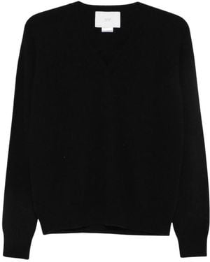 Vanisé V-Neck Knitwear - Nero
