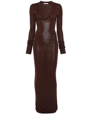 Entire studios Maxi Dresses - Brown