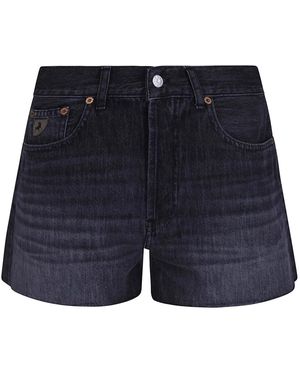 Lois Korte Broeken ,Grijs ,Denim Sandra Denim Shorts - Blauw
