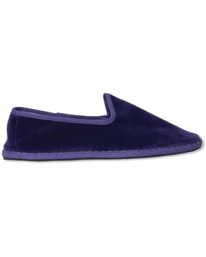 Gallo Lila samtschuhe - Blau