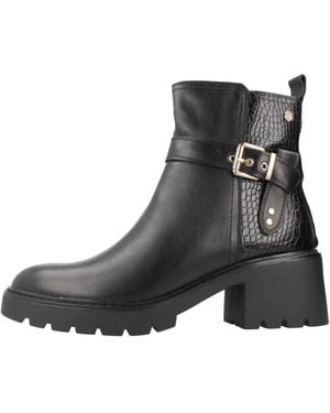 Carmela Ankle Boots - Schwarz