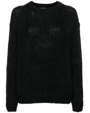 P.A.R.O.S.H. Round-Neck Knitwear - Black