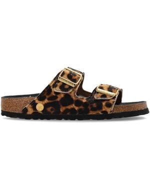 Birkenstock Arizona Hairy Fur - Braun
