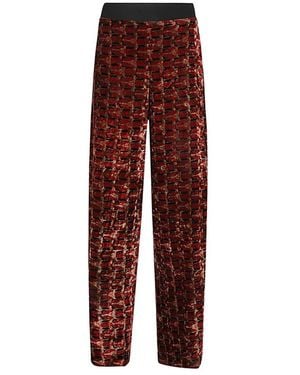 OBIDI Wide Trousers - Rouge