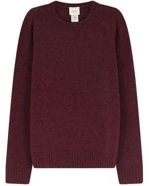 Alysi Round-Neck Knitwear - Viola